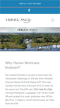 Mobile Screenshot of hurricaneboatyard.com